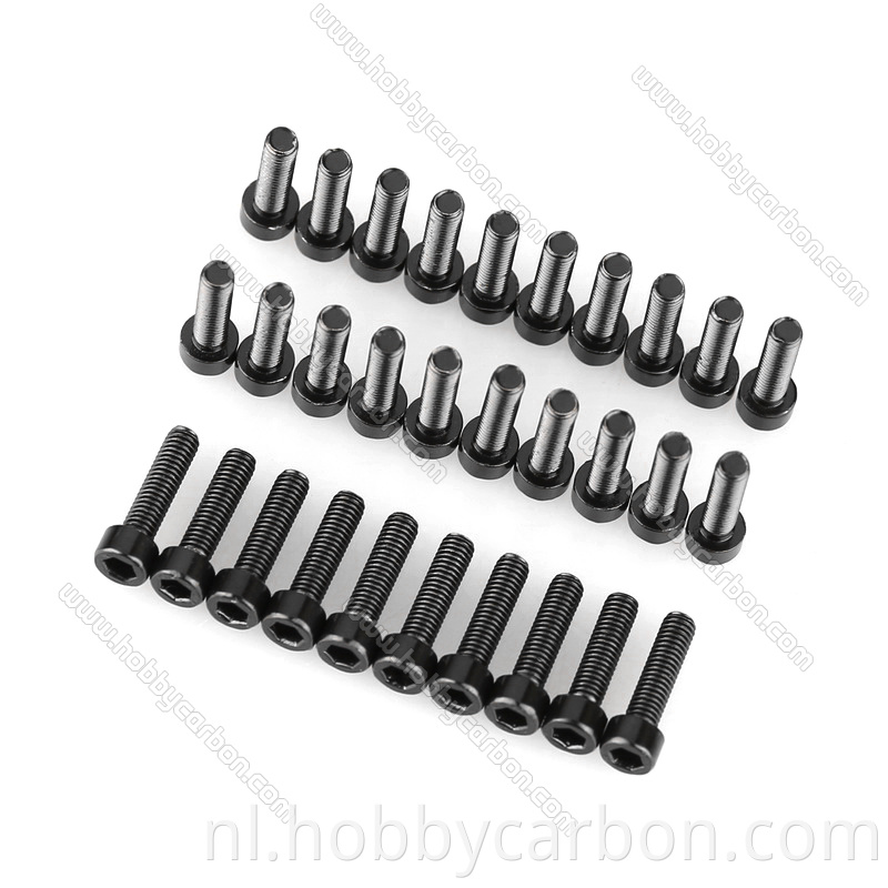 black cap screws